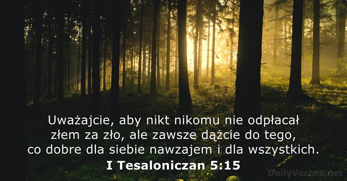 I Tesaloniczan 5:15