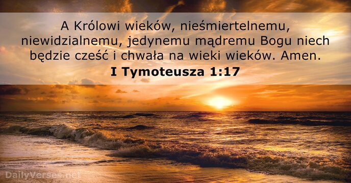 I Tymoteusza 1:17