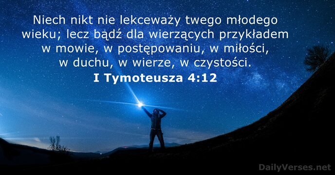 I Tymoteusza 4:12