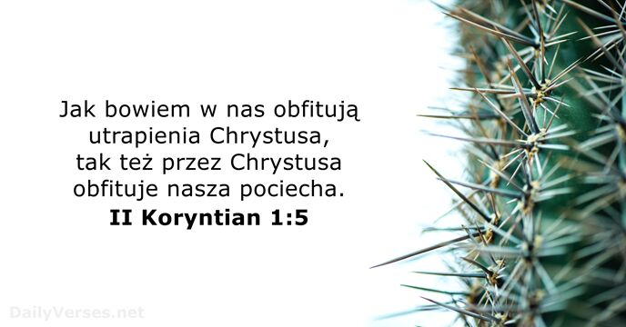 II Koryntian 1:5