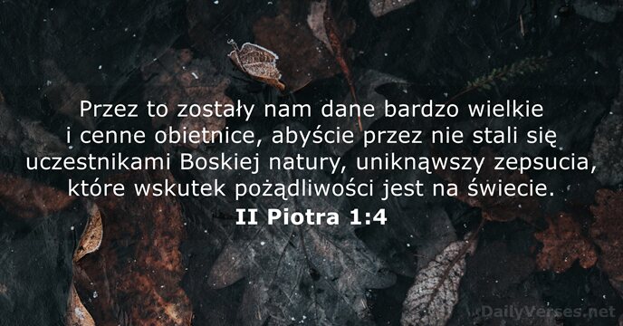 II Piotra 1:4