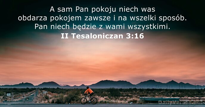 II Tesaloniczan 3:16