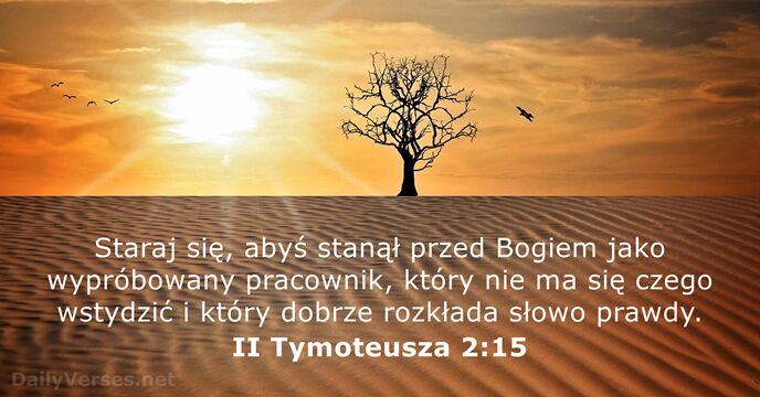 II Tymoteusza 2:15