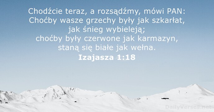 Izajasza 1:18