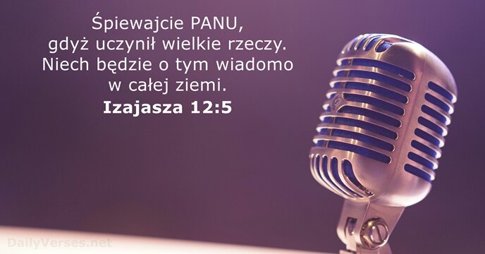 Izajasza 12:5