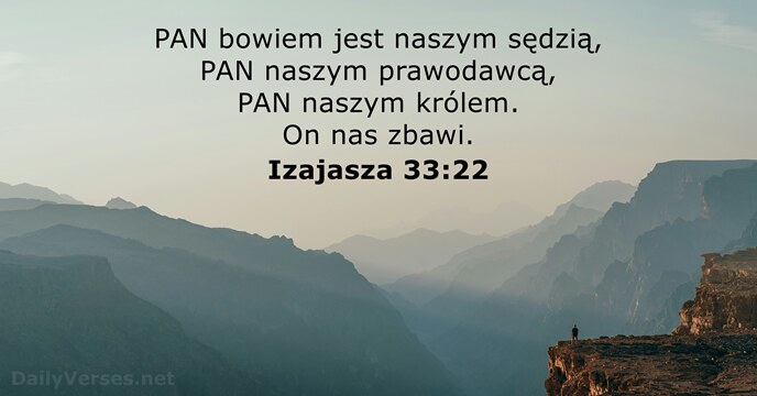 Izajasza 33:22