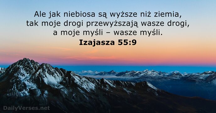 Izajasza 55:9
