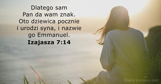 Izajasza 7:14