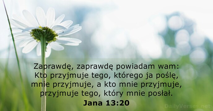 Jana 13:20