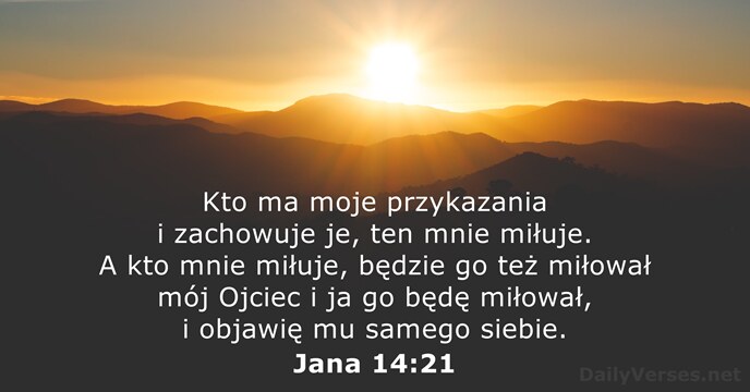 Jana 14:21