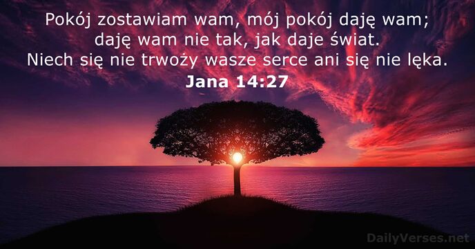 Jana 14:27