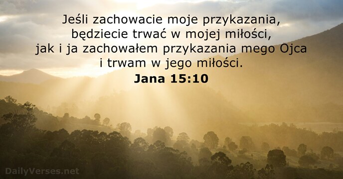 Jana 15:10