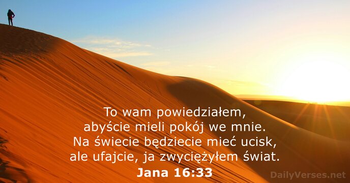 Jana 16:33