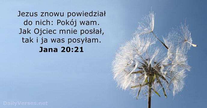 Jana 20:21