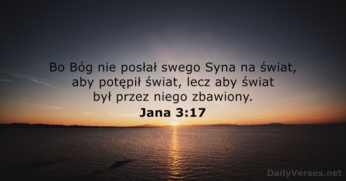 Jana 3:17