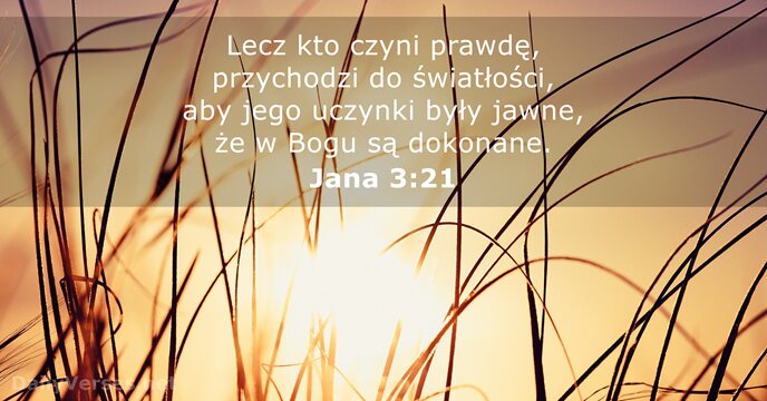 Jana 3:21