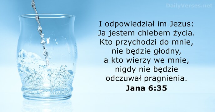 Jana 6:35