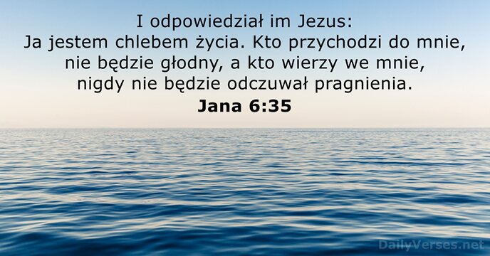 Jana 6:35