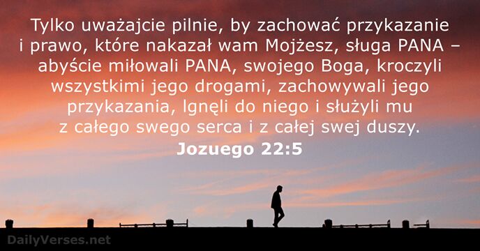 Jozuego 22:5