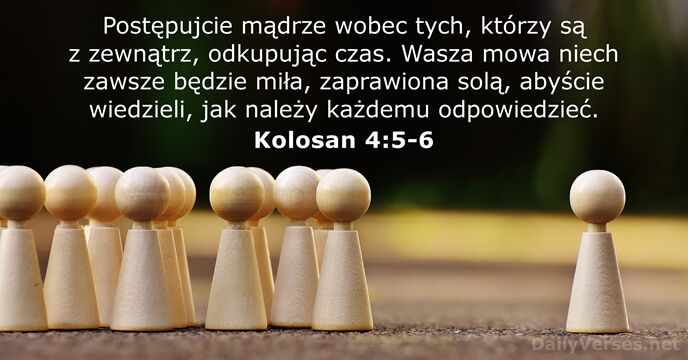 Kolosan 4:5-6