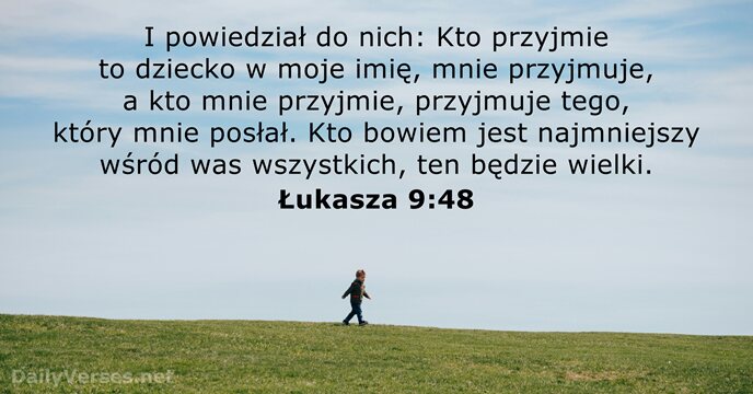 Łukasza 9:48