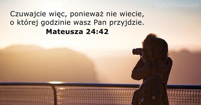 Mateusza 24:42
