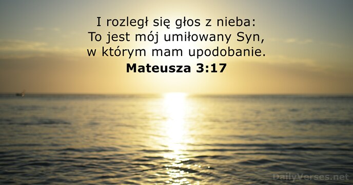 Mateusza 3:17