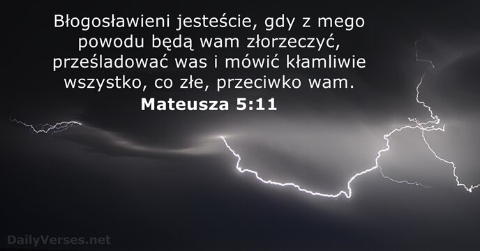 Mateusza 5:11