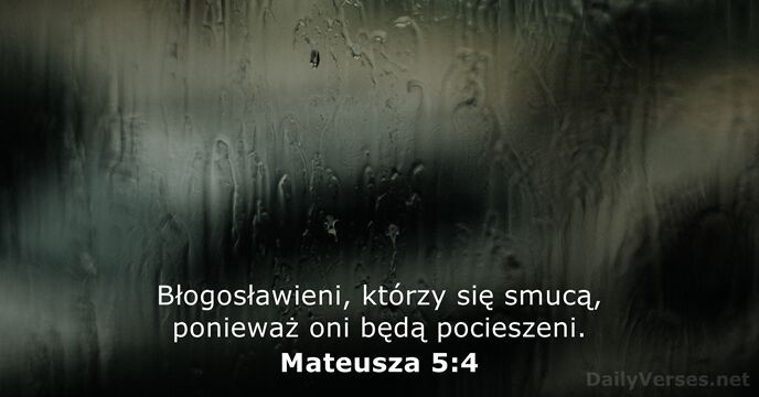 Mateusza 5:4