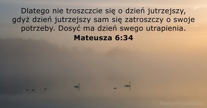 Mateusza 6:34