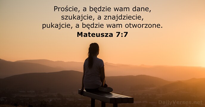 Mateusza 7:7