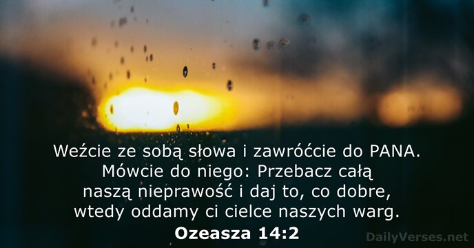 Ozeasza 14:2