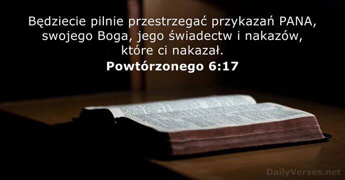 Powtórzonego 6:17