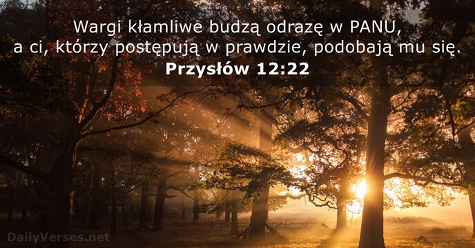 Przysłów 12:22