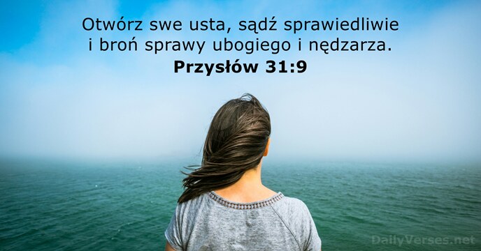 Przysłów 31:9