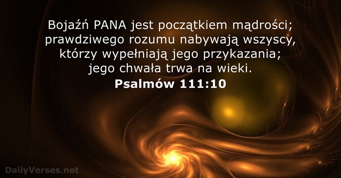 Psalmów 111:10