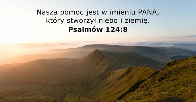 Psalmów 124:8