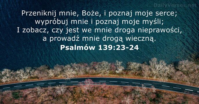 Psalmów 139:23-24