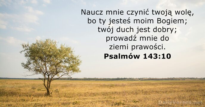 Psalmów 143:10