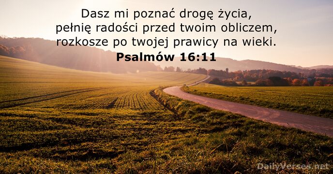 Psalmów 16:11