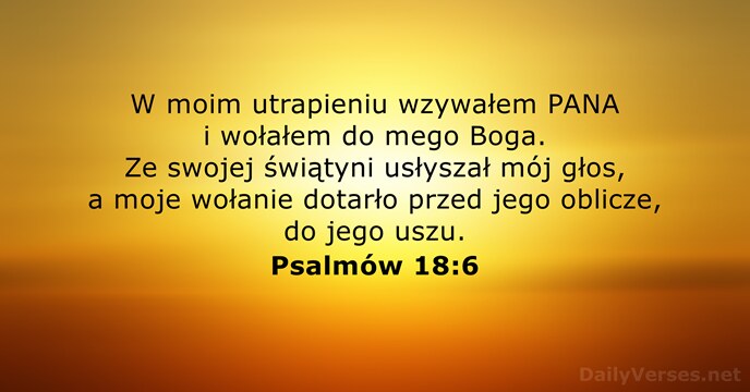 Psalmów 18:6
