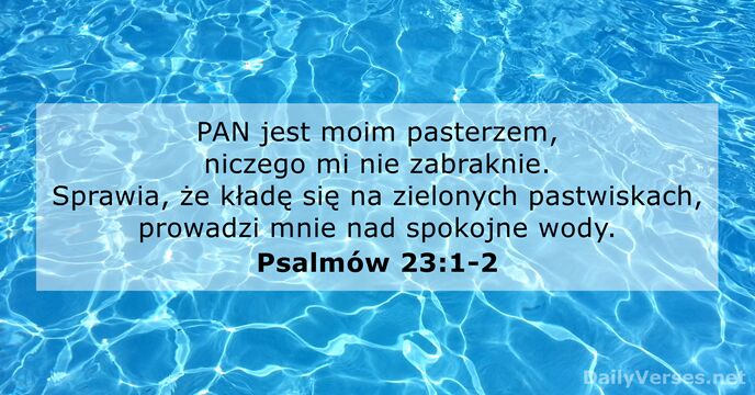 Psalmów 23:1-2