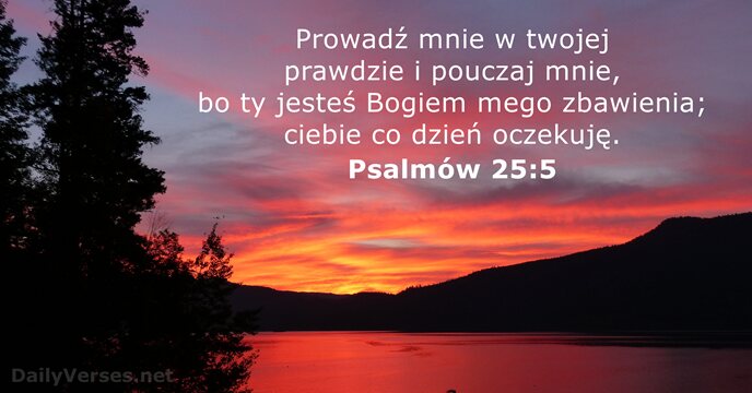 Psalmów 25:5