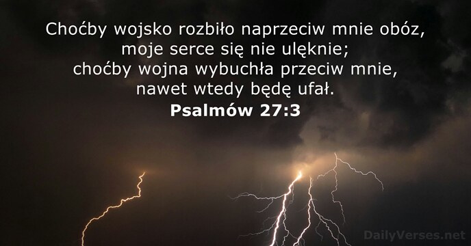 Psalmów 27:3