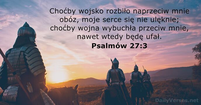 Psalmów 27:3