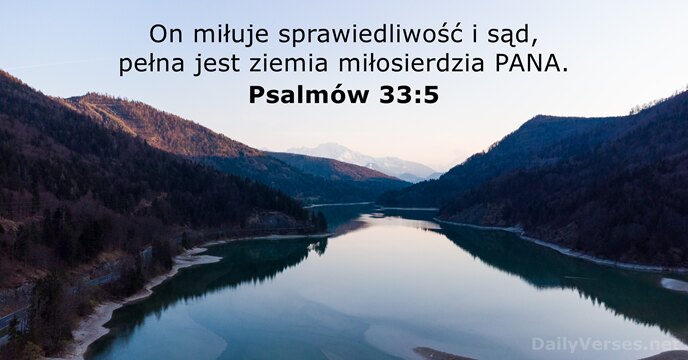 Psalmów 33:5