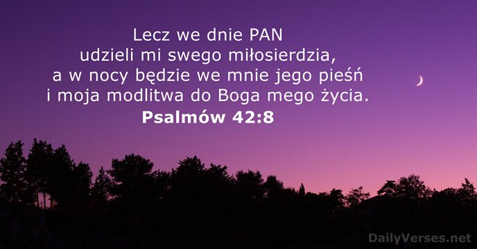 Psalmów 42:8