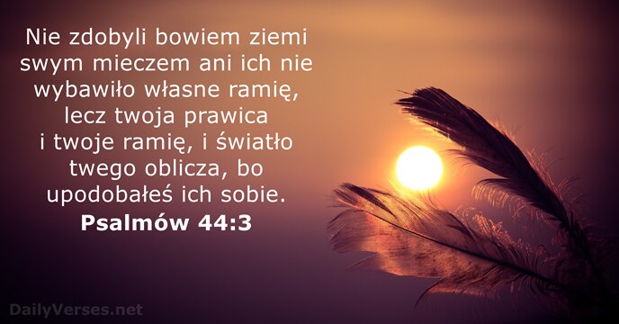 Psalmów 44:3
