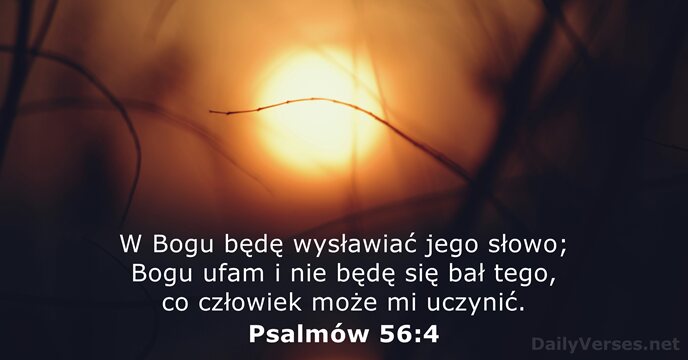 Psalmów 56:4