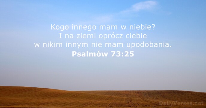 Psalmów 73:25